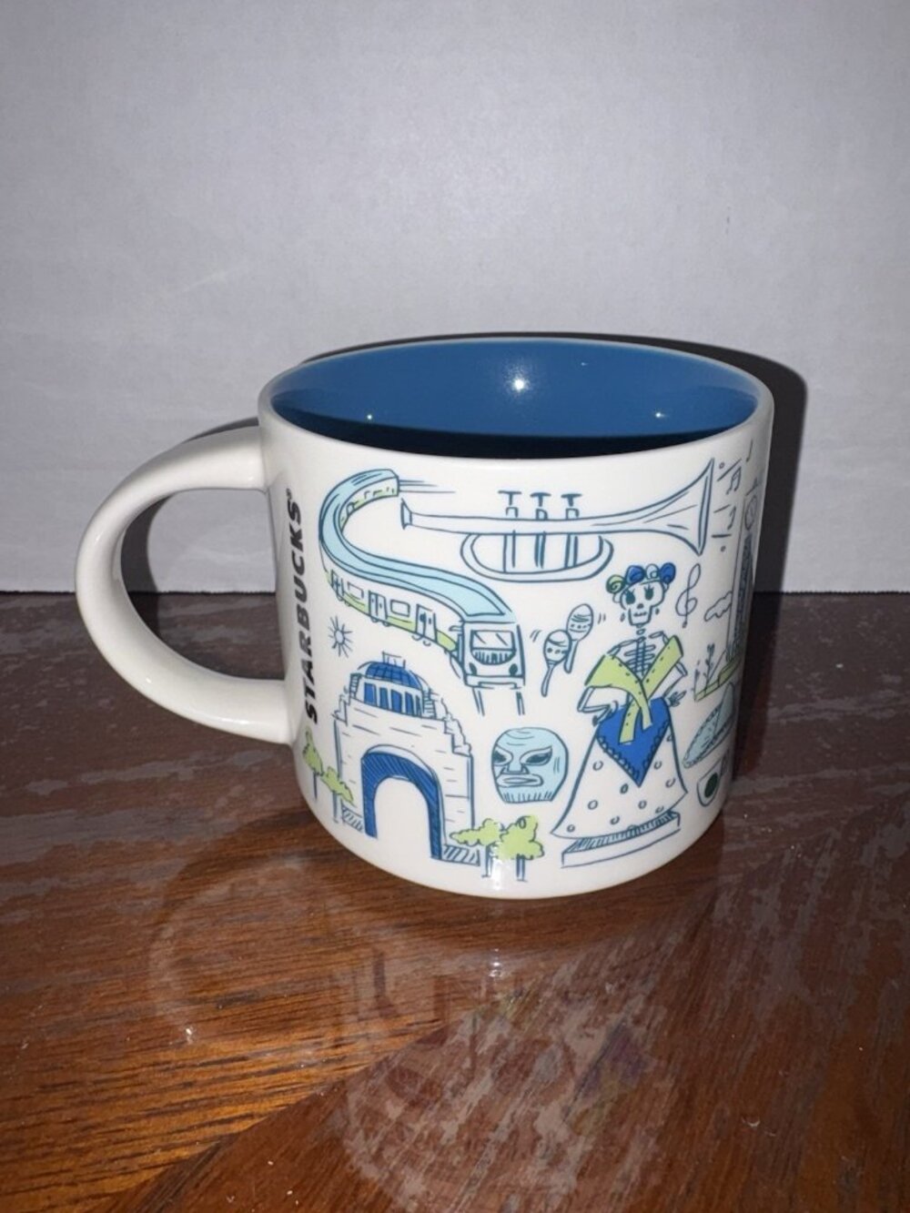 2019 Starbucks Been There Ciudad De Mexico, Mexico City Coffee Mug 14 Fl Oz Cup